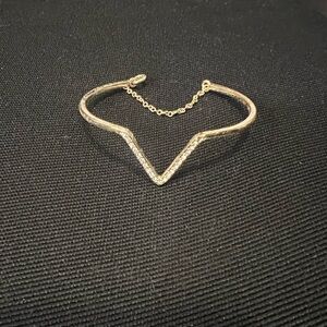 Victoria's Secret Gold Chevron Bracelet